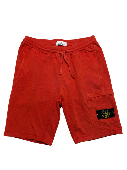 Stone Island Bermuda Shorts Rosso Taglia M