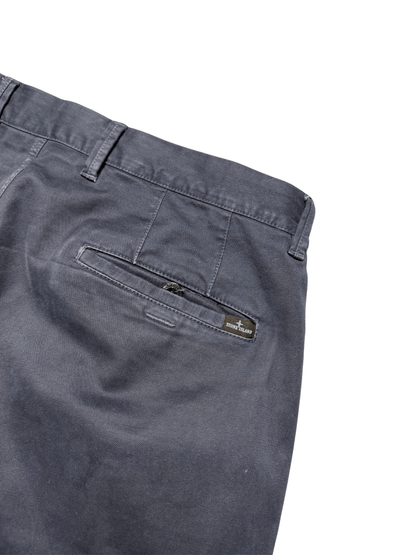 Stone Island Pantaloni Blu Navy Taglia W34