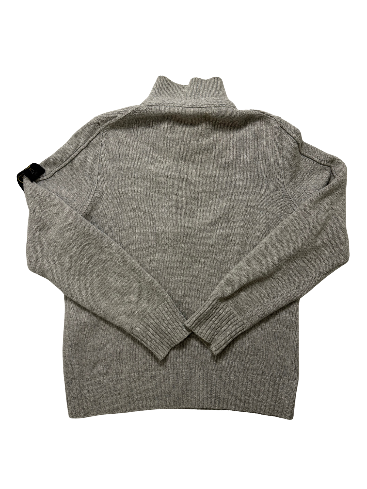 Stone Island Maglione In Lana Con Chiusura Zip e bottoni Taglia S