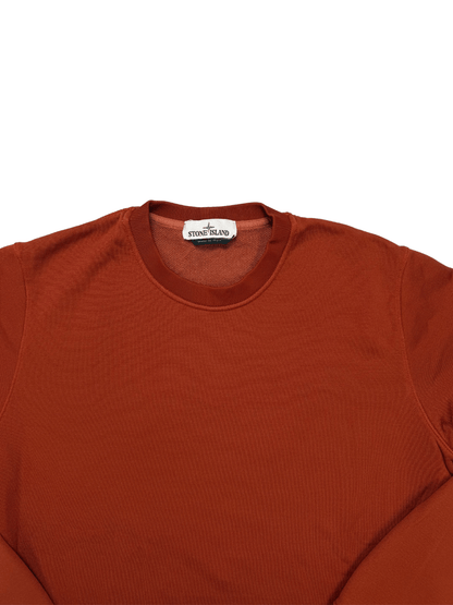 Stone Island Felpa Girocollo Taglia L Colore Mattone