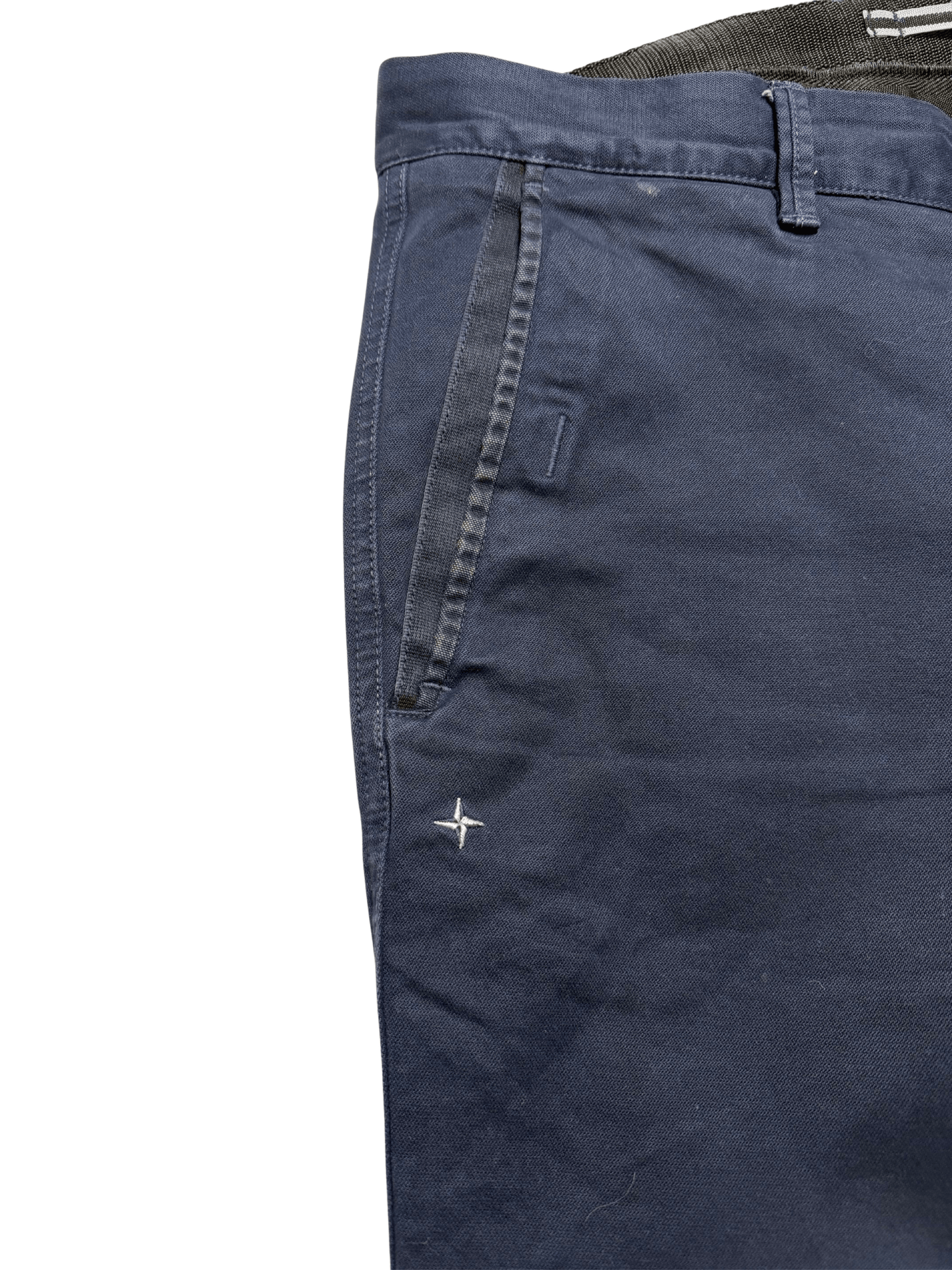 Stone Island Pantaloni Blu Navy Taglia W34