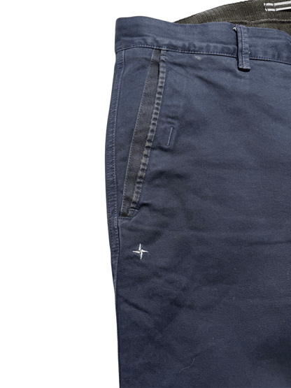 Stone Island Pantaloni Blu Navy Taglia W34
