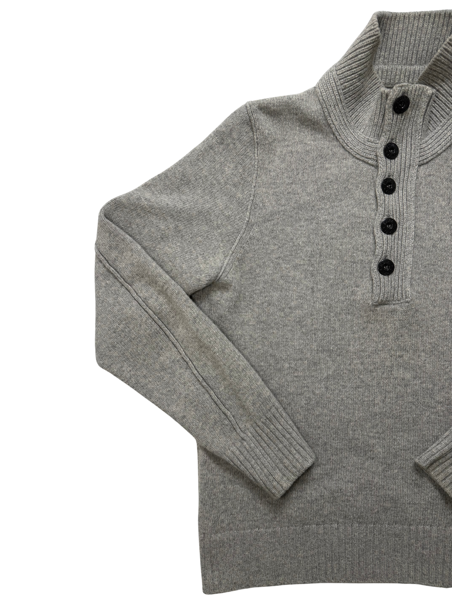 Stone Island Maglione In Lana Con Chiusura Zip e bottoni Taglia S