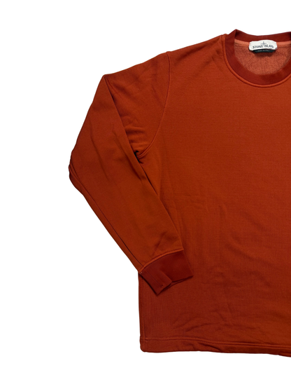 Stone Island Felpa Girocollo Taglia L Colore Mattone