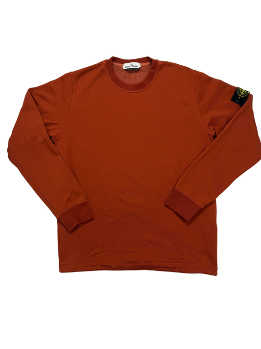 Stone Island Felpa Girocollo Taglia L Colore Mattone