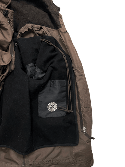 Stone Island David Microfibre Multi-Pocket Dutch Rope Jacket