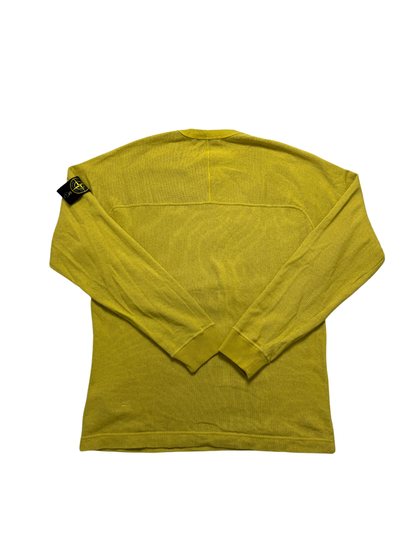 Stone Island Maglioncino leggero giallo girocollo Taglia L