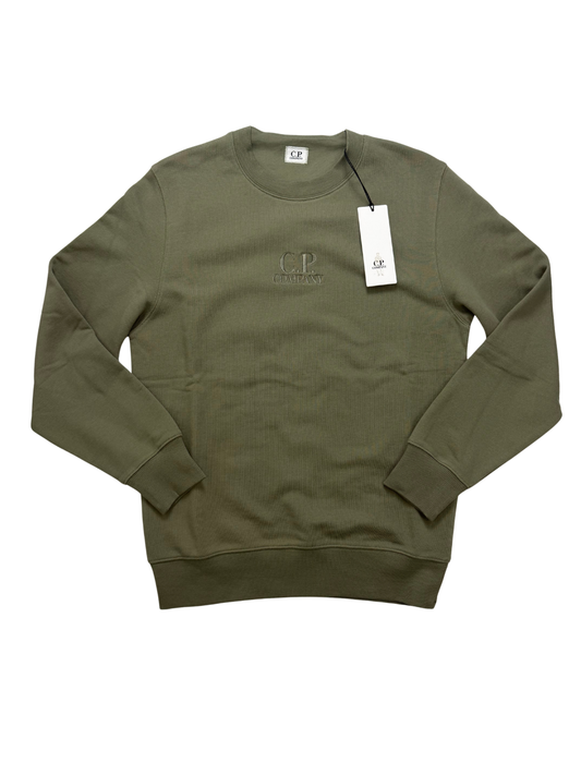 C.P.Company Felpa Girocollo Taglia S Green