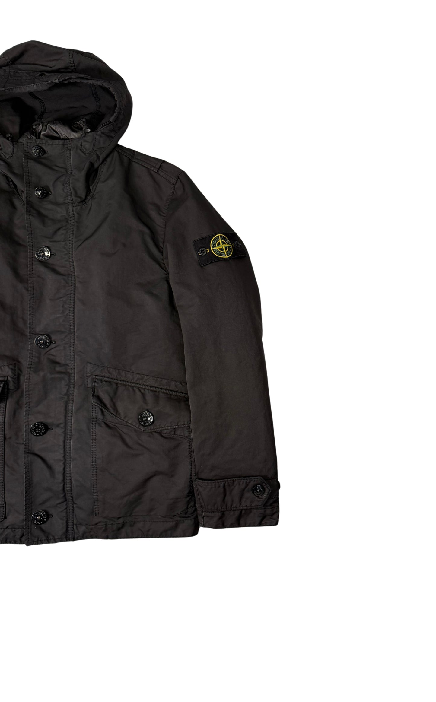 Stone Island David Tc Jacket Bkack Foderata in piumino Taglia S