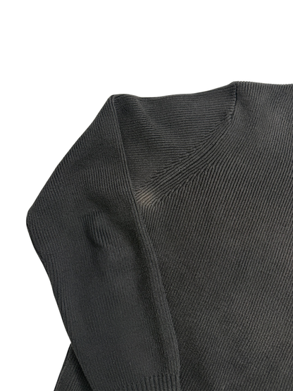 Stone Island Maglione Girocollo in Misto Lana Taglia M Black