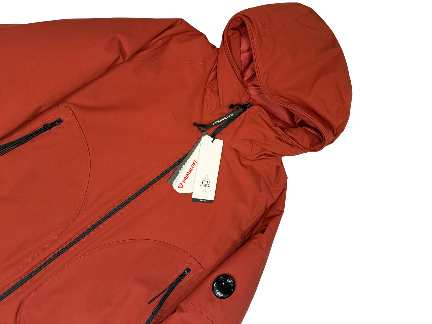 C.P Company Jacket Red Pro-Tek Primaloft Taglia 50