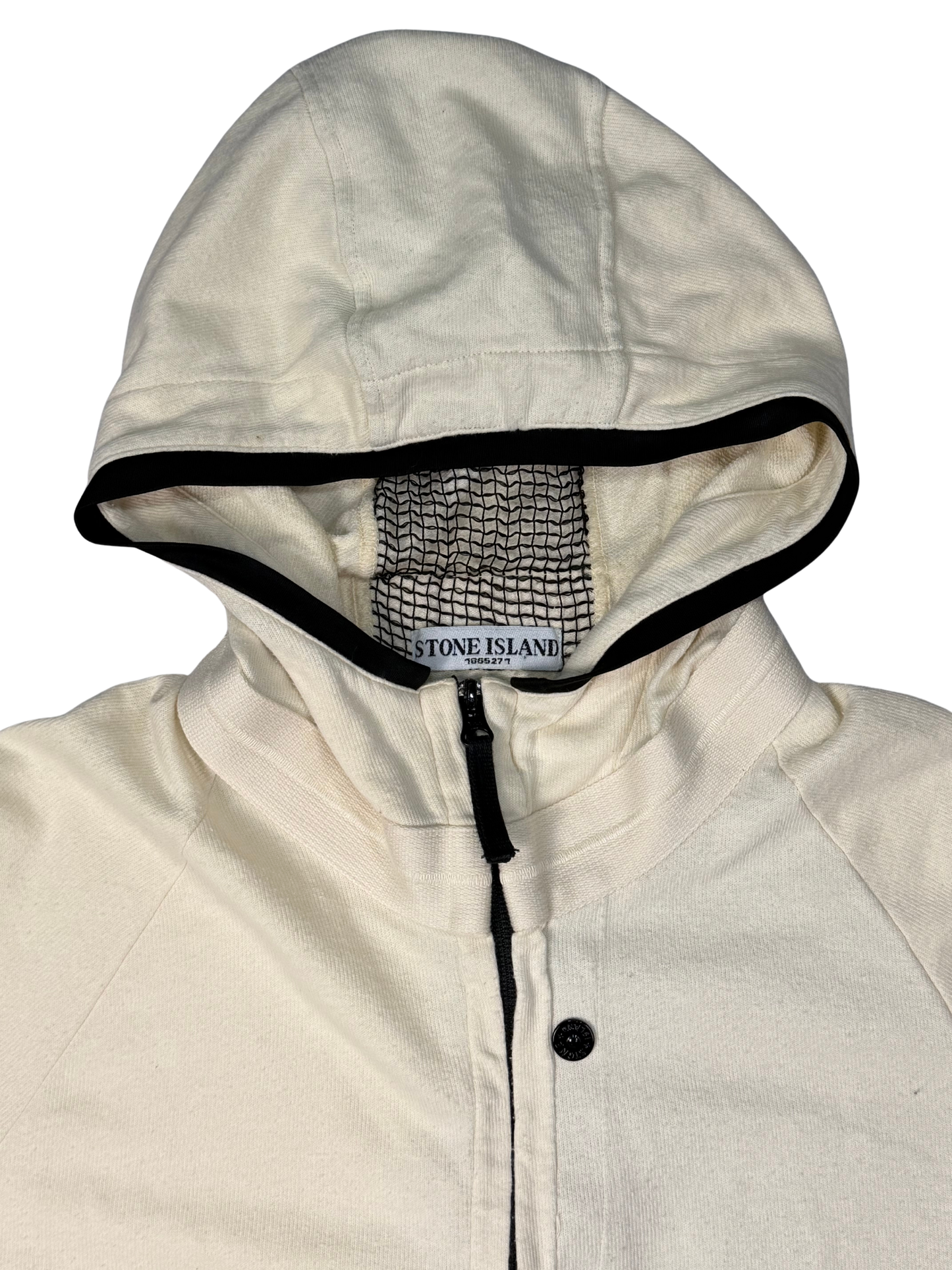 Stone Island S/S10 Felpa in cotone con Cappuccio Taglia M