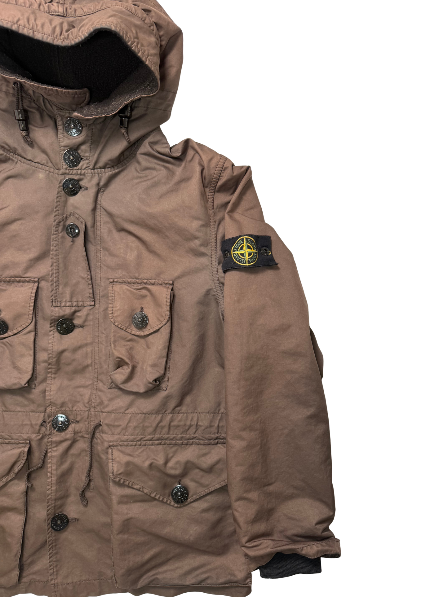 Stone Island David Microfibre Multi-Pocket Dutch Rope Jacket