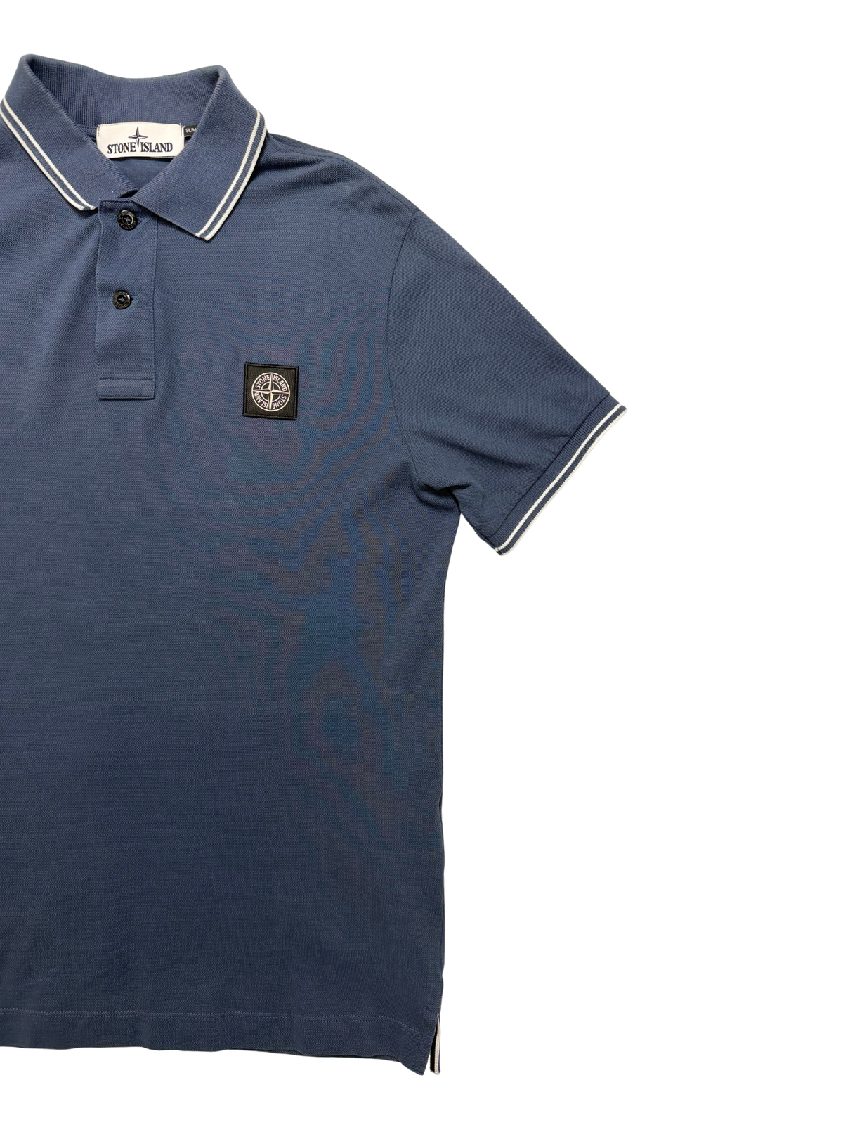 Polo blu Stone Island Slim Fit Taglia M