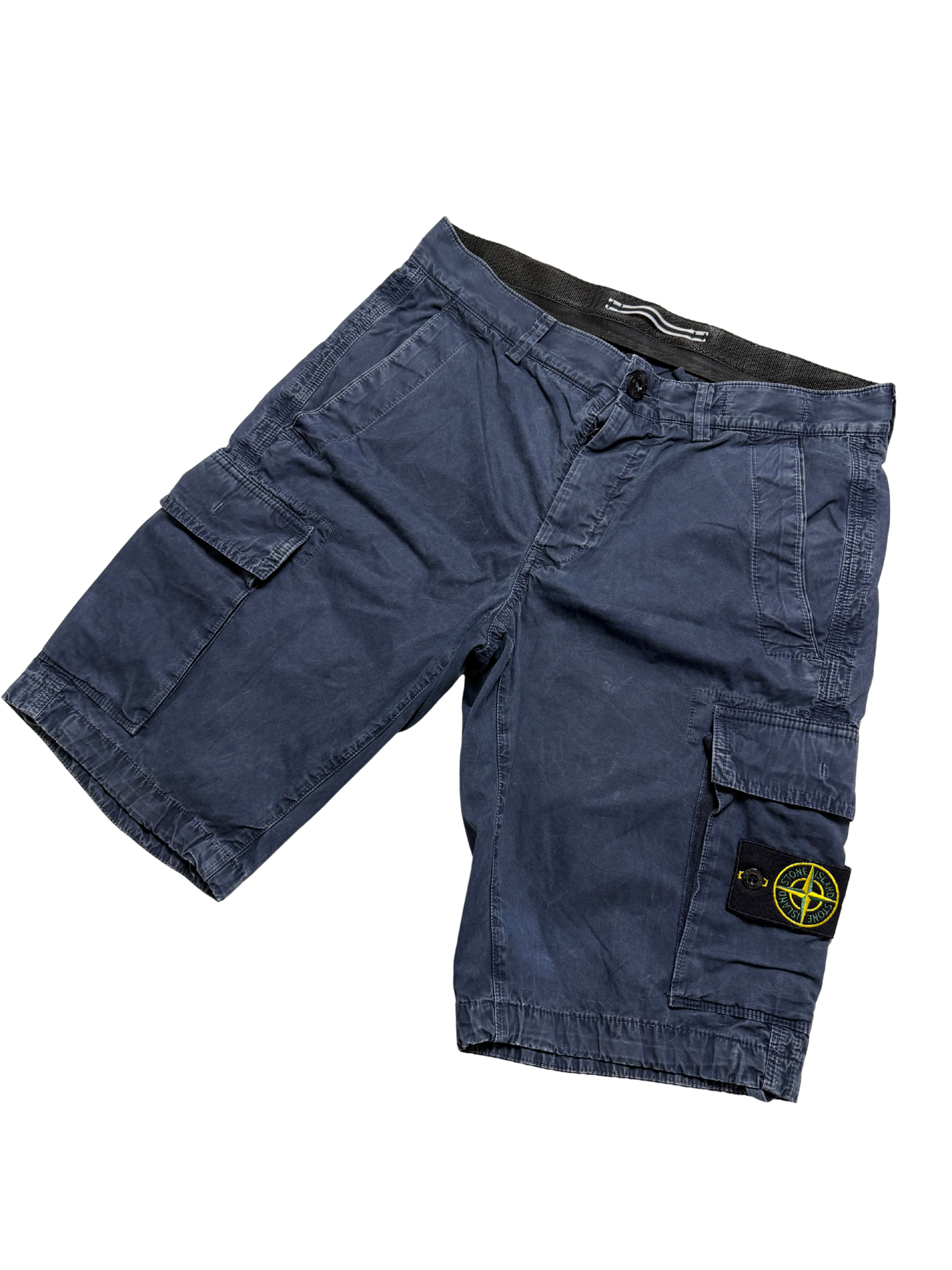 Stone Island Bermuda Shorts W29 Blu Navy