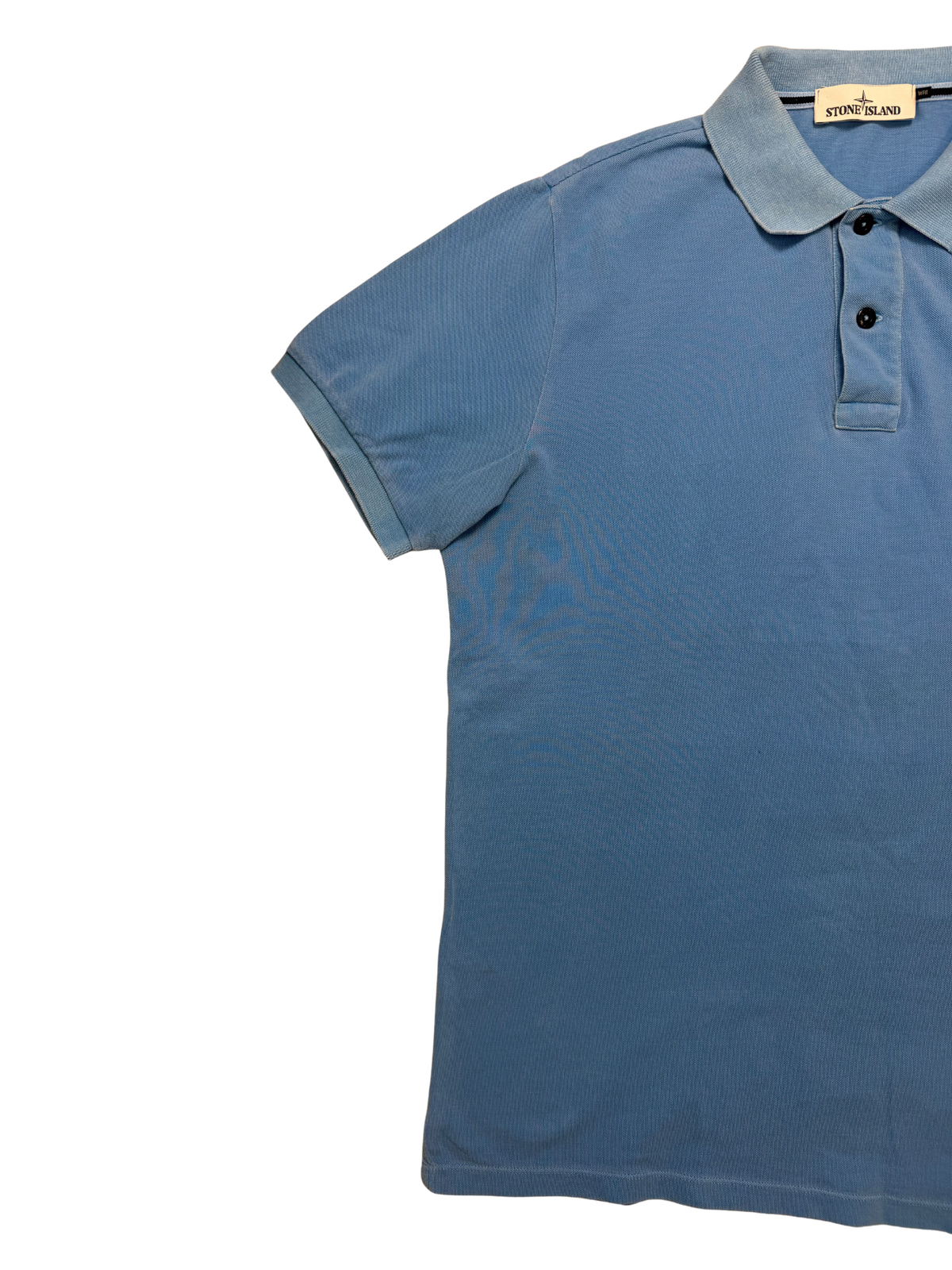 Polo Stone Island Slim Fit Azzurra Taglia XL