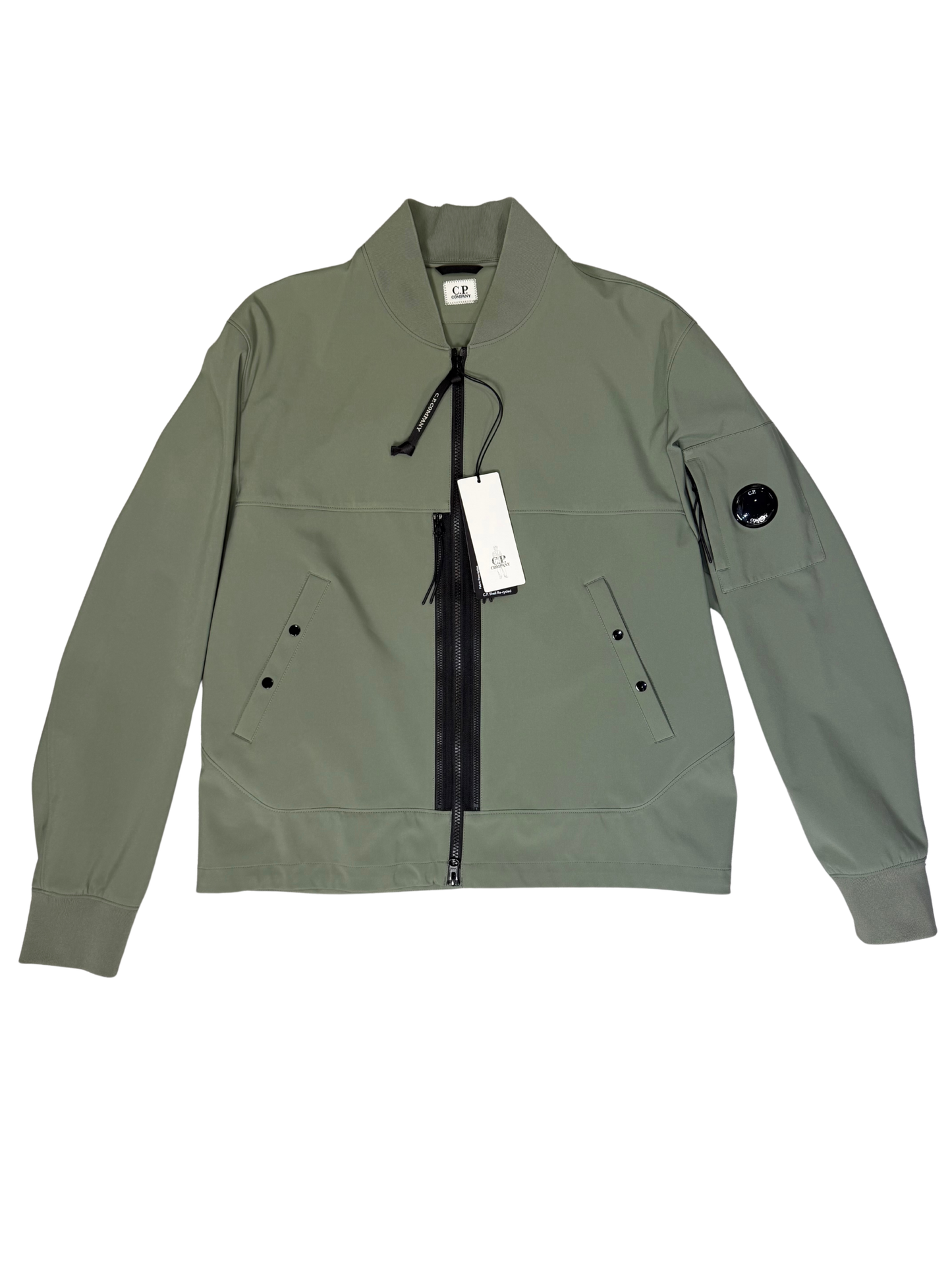 Cp Company  C.P. Shell-R bomber Jacket Green Taglia 50