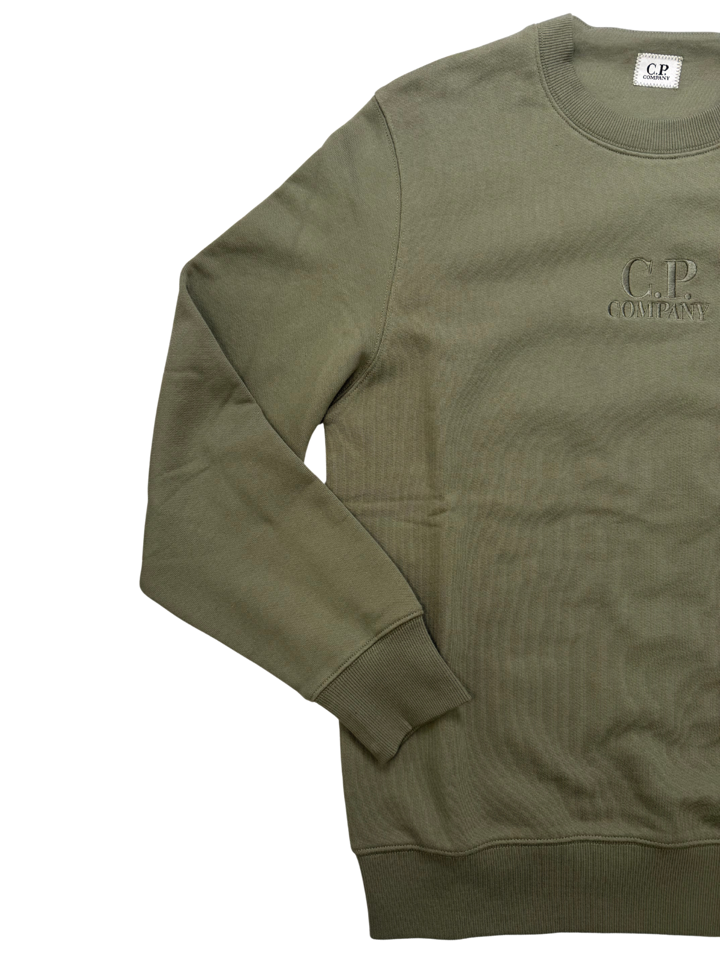 C.P.Company Felpa Girocollo Taglia S Green