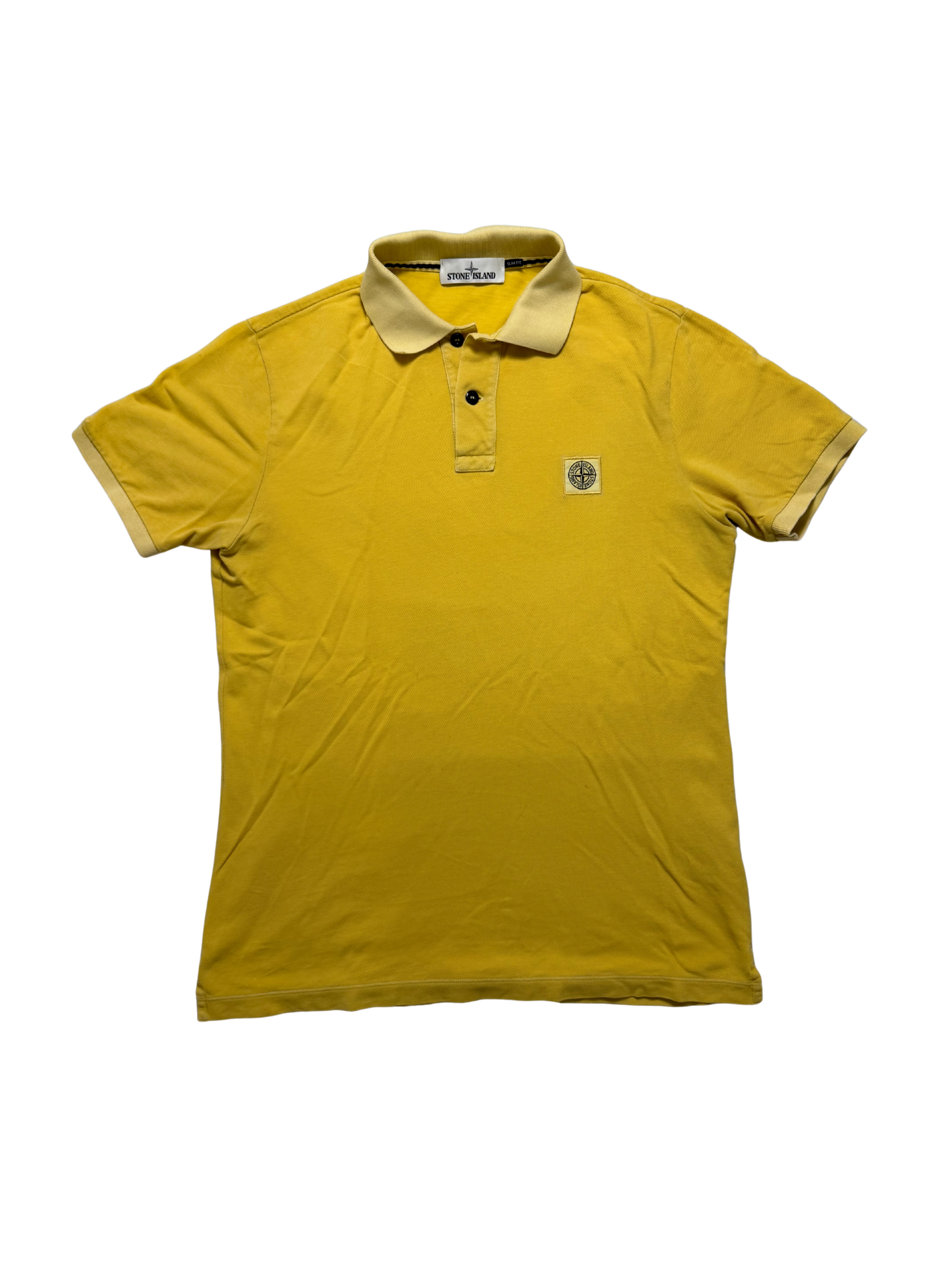 Stone Island Polo Giallo Senape Taglia L S/S 2020