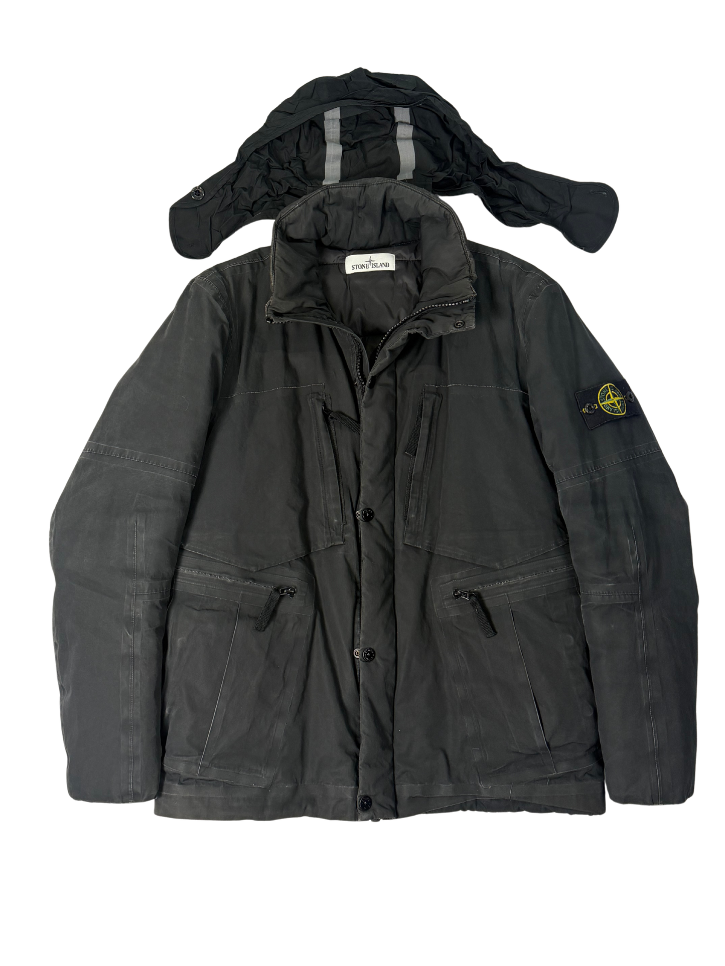 Stone Island Water Repellent Supima Cotton With Primaloft Insulation Technology Taglia M