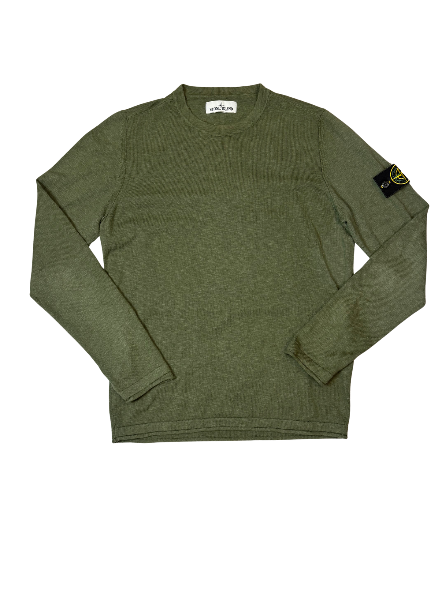 Stone Island Maglioncino Leggero Girocollo Taglia M Green