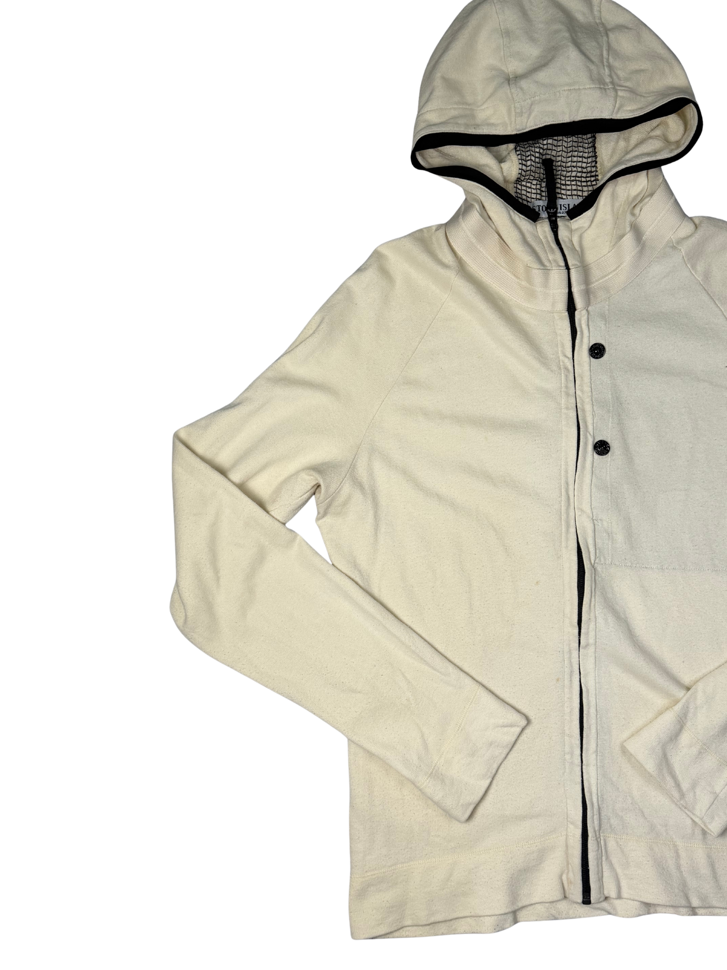 Stone Island S/S10 Felpa in cotone con Cappuccio Taglia M