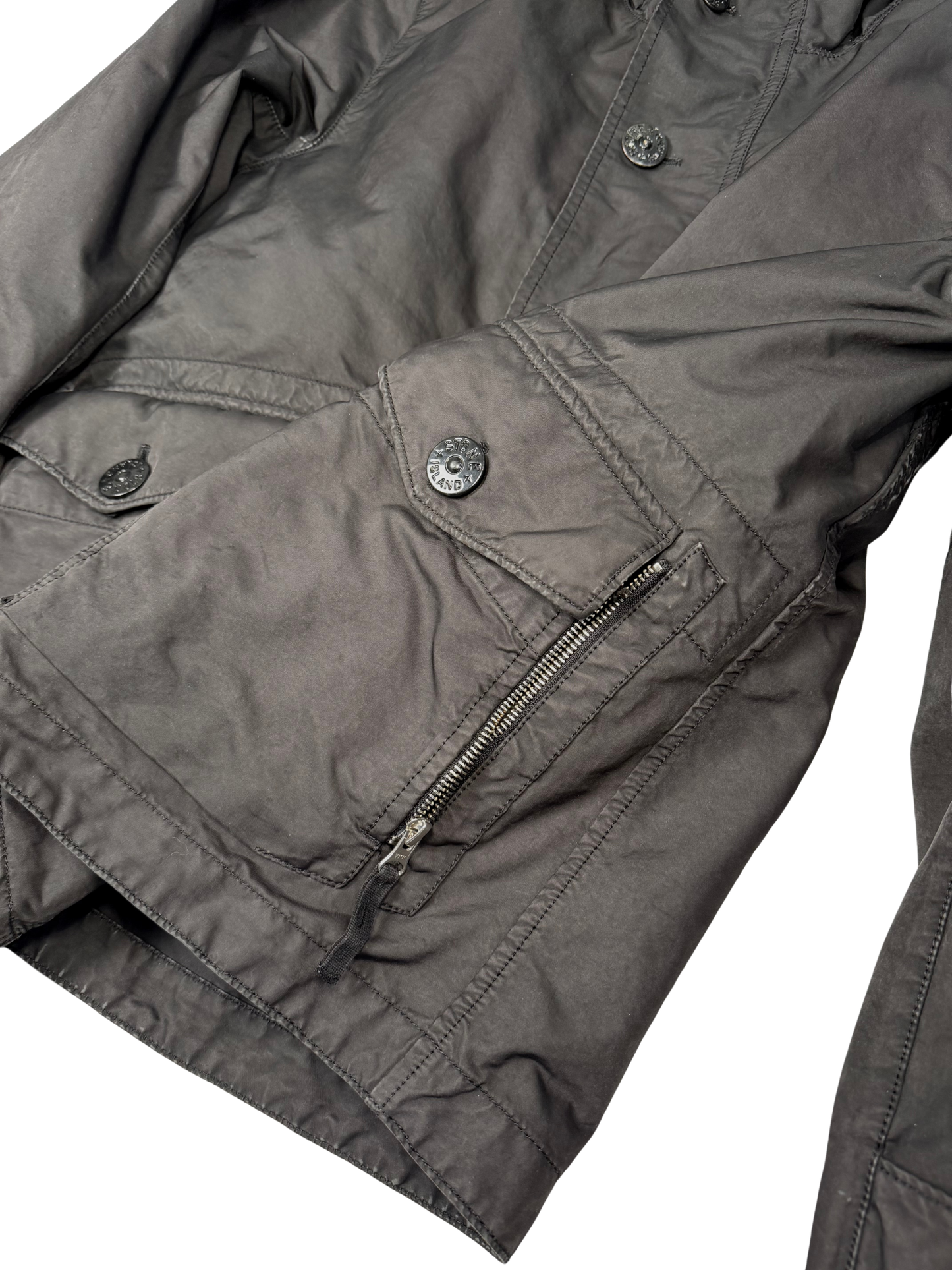 Stone Island David Tc Jacket Bkack Foderata in piumino Taglia S