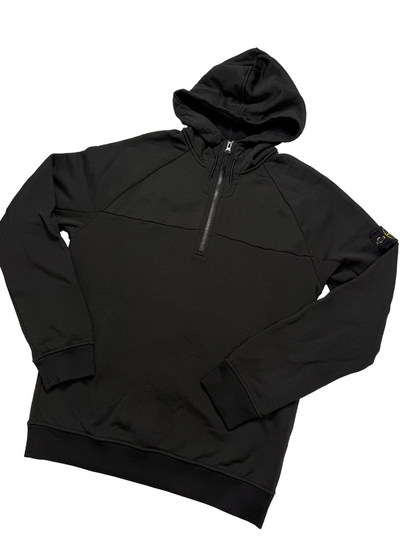 Stone Island felpa Con Cappuccio e Zip Taglia L Colore Nero