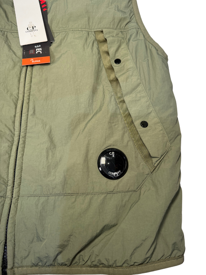 C.P.Company Smanicato GDP Polartec Nylon Taglia 48 Green