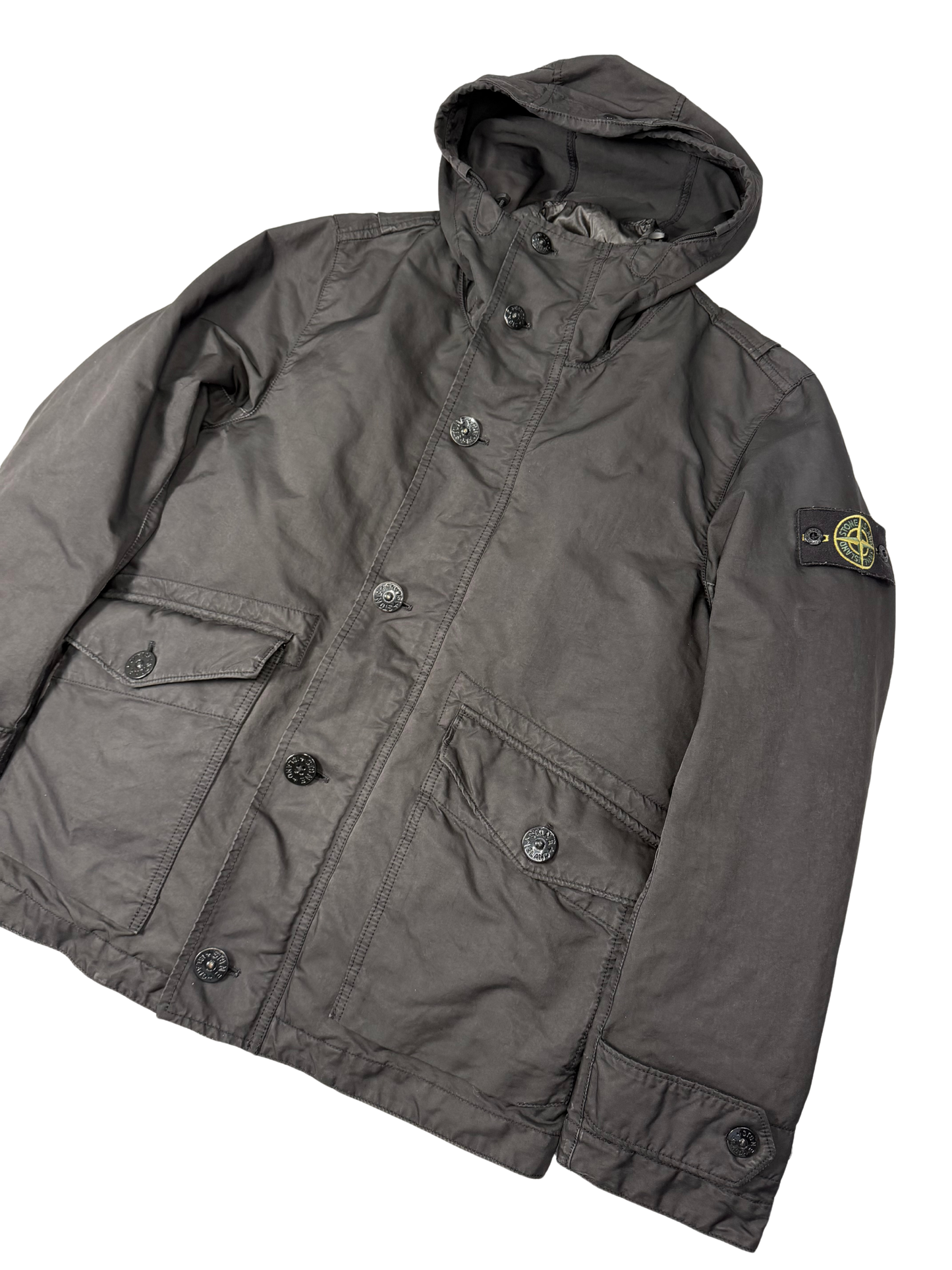 Stone Island David Tc Jacket Bkack Foderata in piumino Taglia S