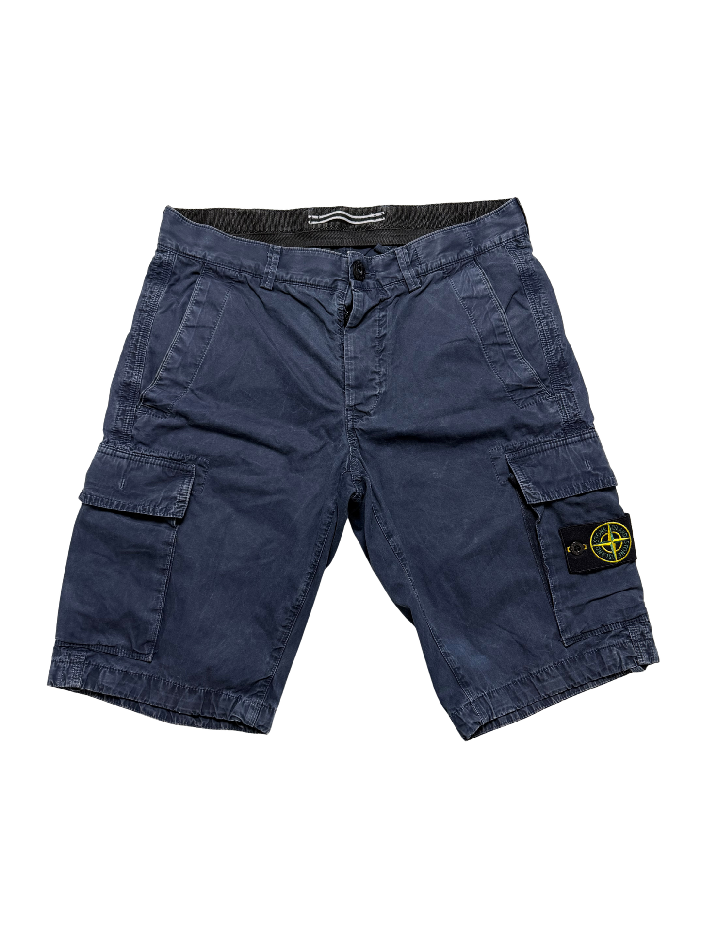 Stone Island Bermuda Shorts W29 Blu Navy