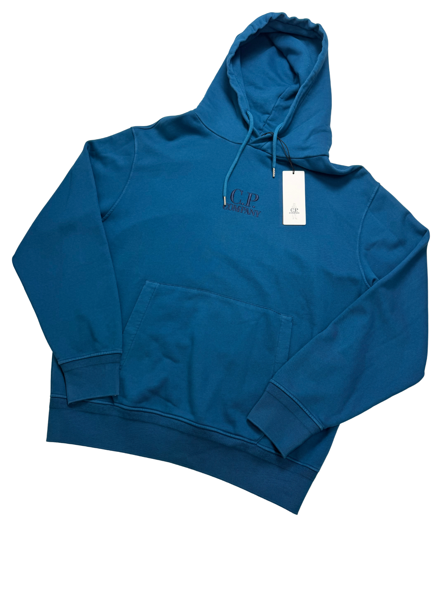 C.P.Company Felpa con Cappuccio Blu Taglia L