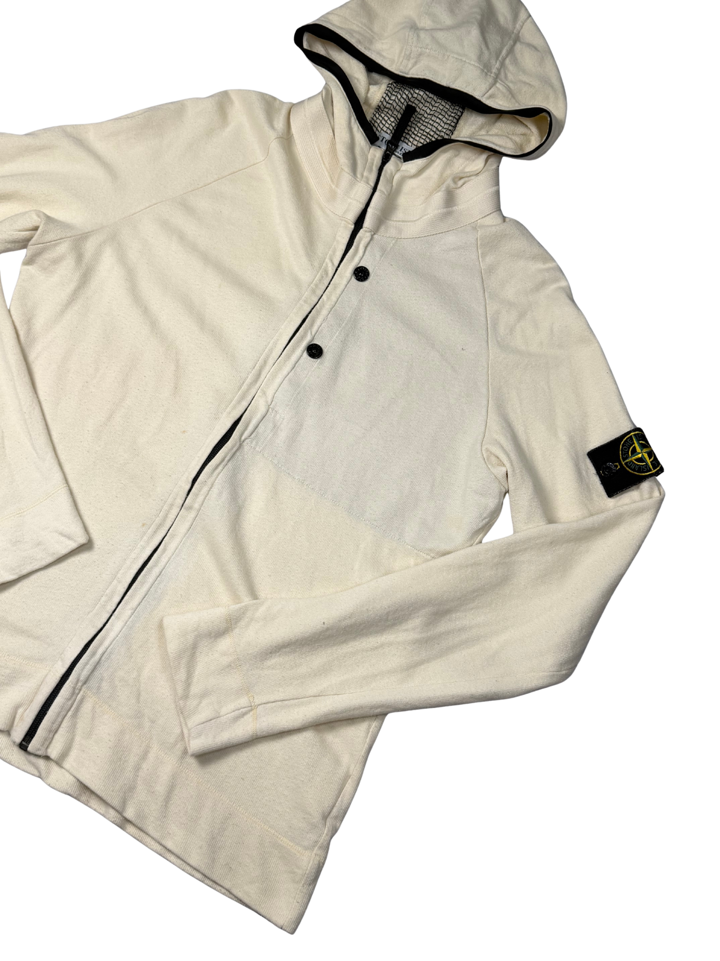 Stone Island S/S10 Felpa in cotone con Cappuccio Taglia M