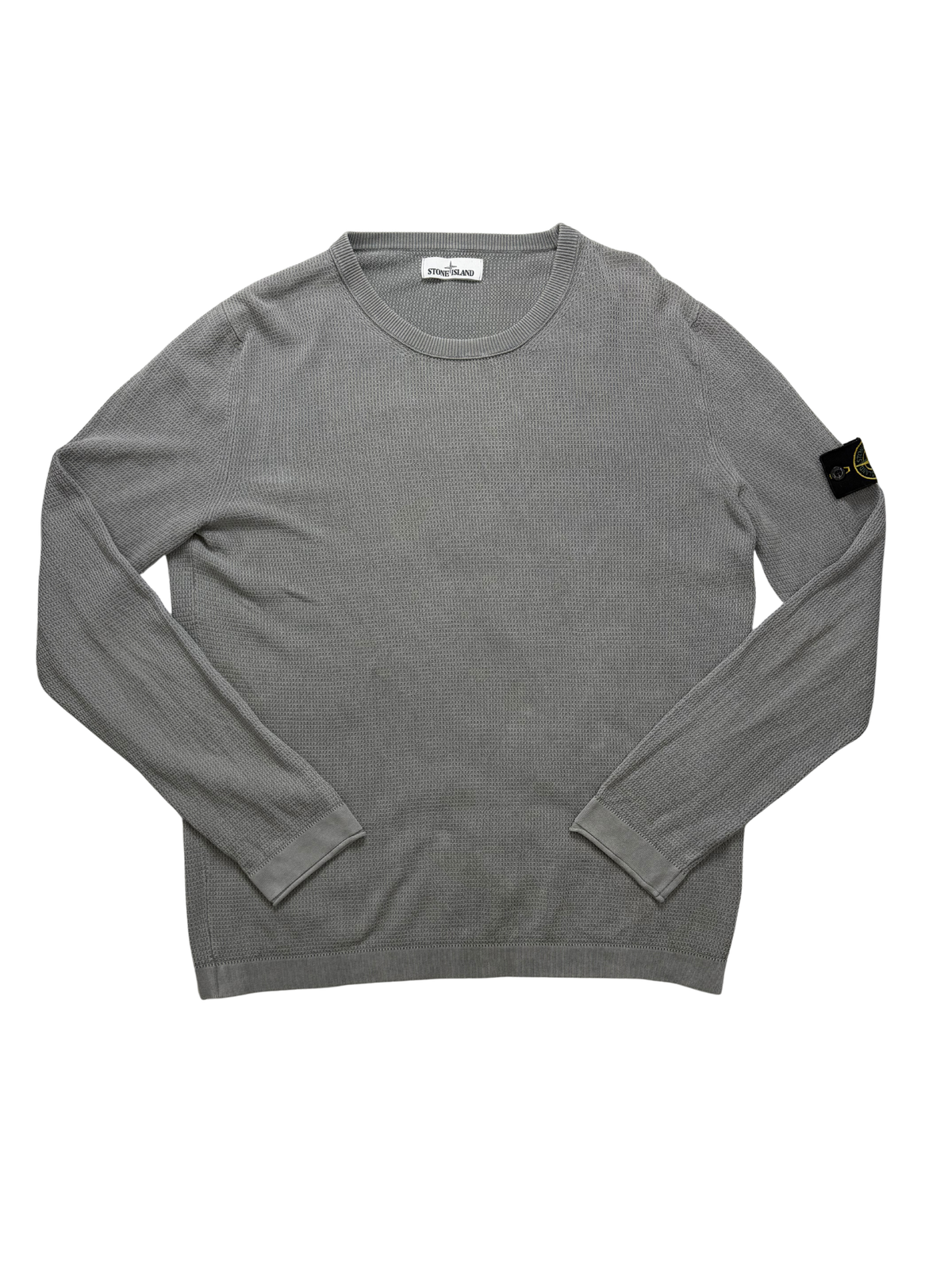 Stone Island Maglione In Cotone Girocollo Taglia XL Grey