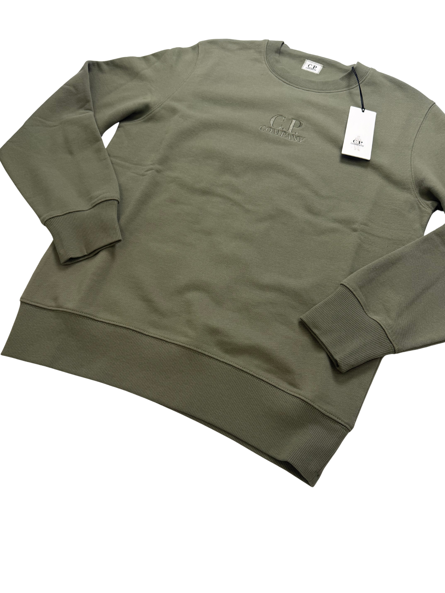 C.P.Company Felpa Girocollo Taglia S Green