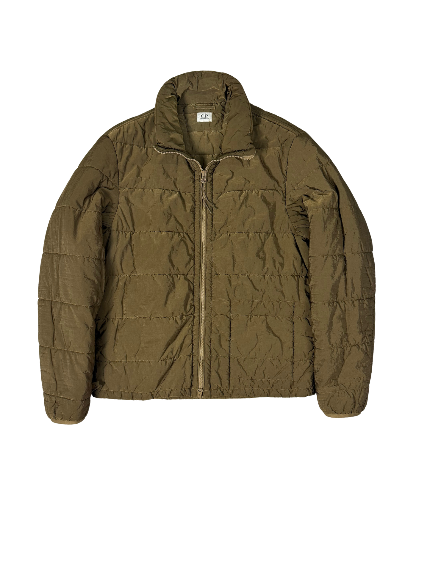 C.P. Company Metropolis Series Co-Ted Hooded 2 in 1 Jacket in Khaki
