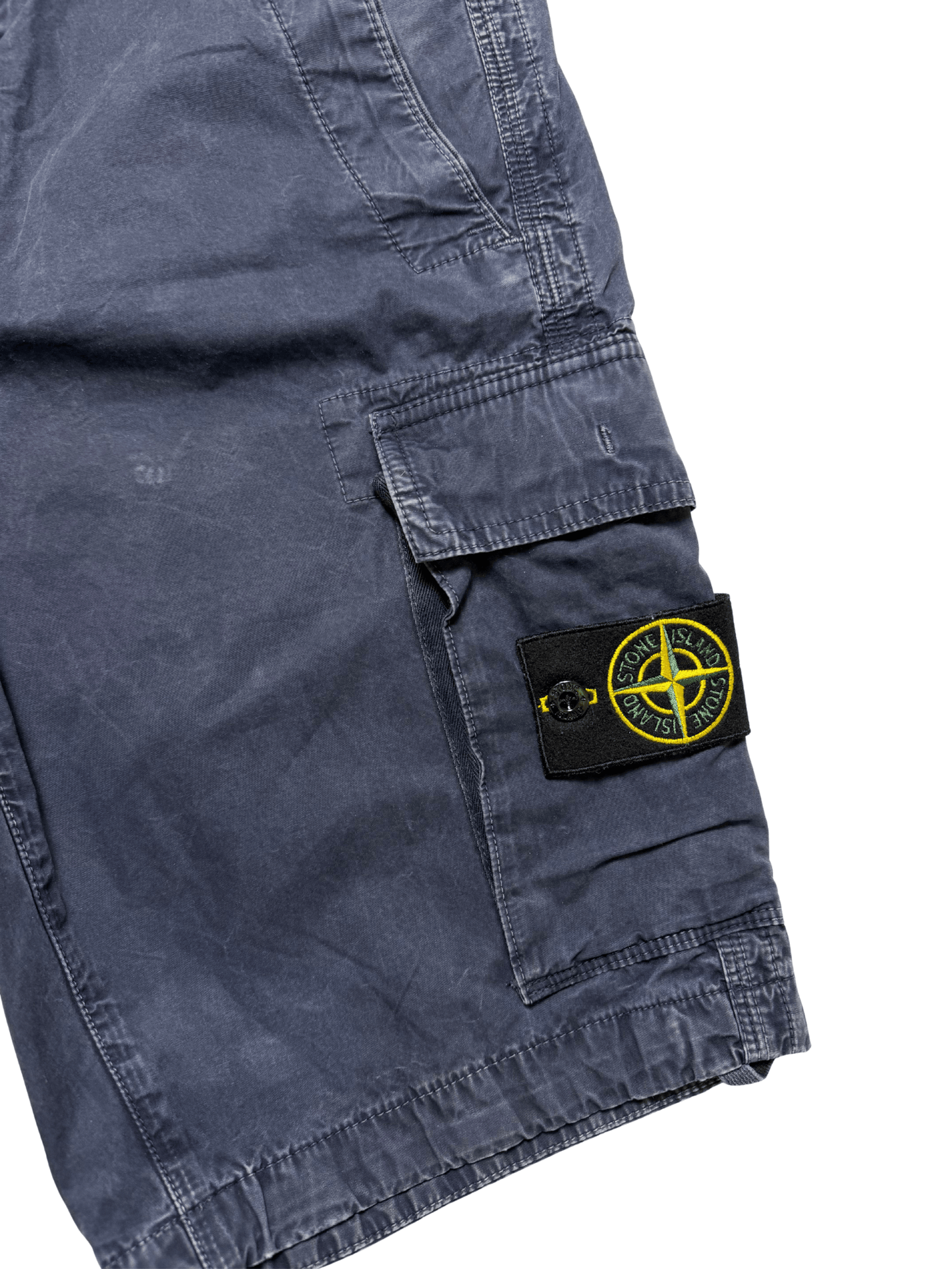 Stone Island Bermuda Shorts W29 Blu Navy