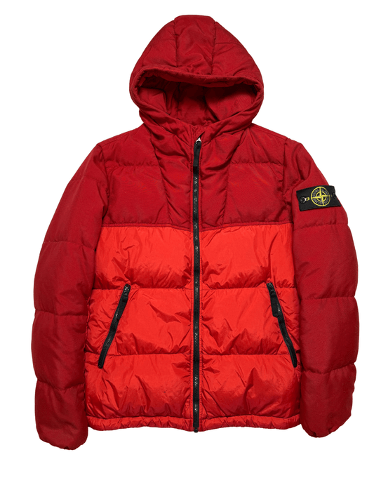 Stone Island Garment Dyed Crinkle Reps ny Down Taglia M