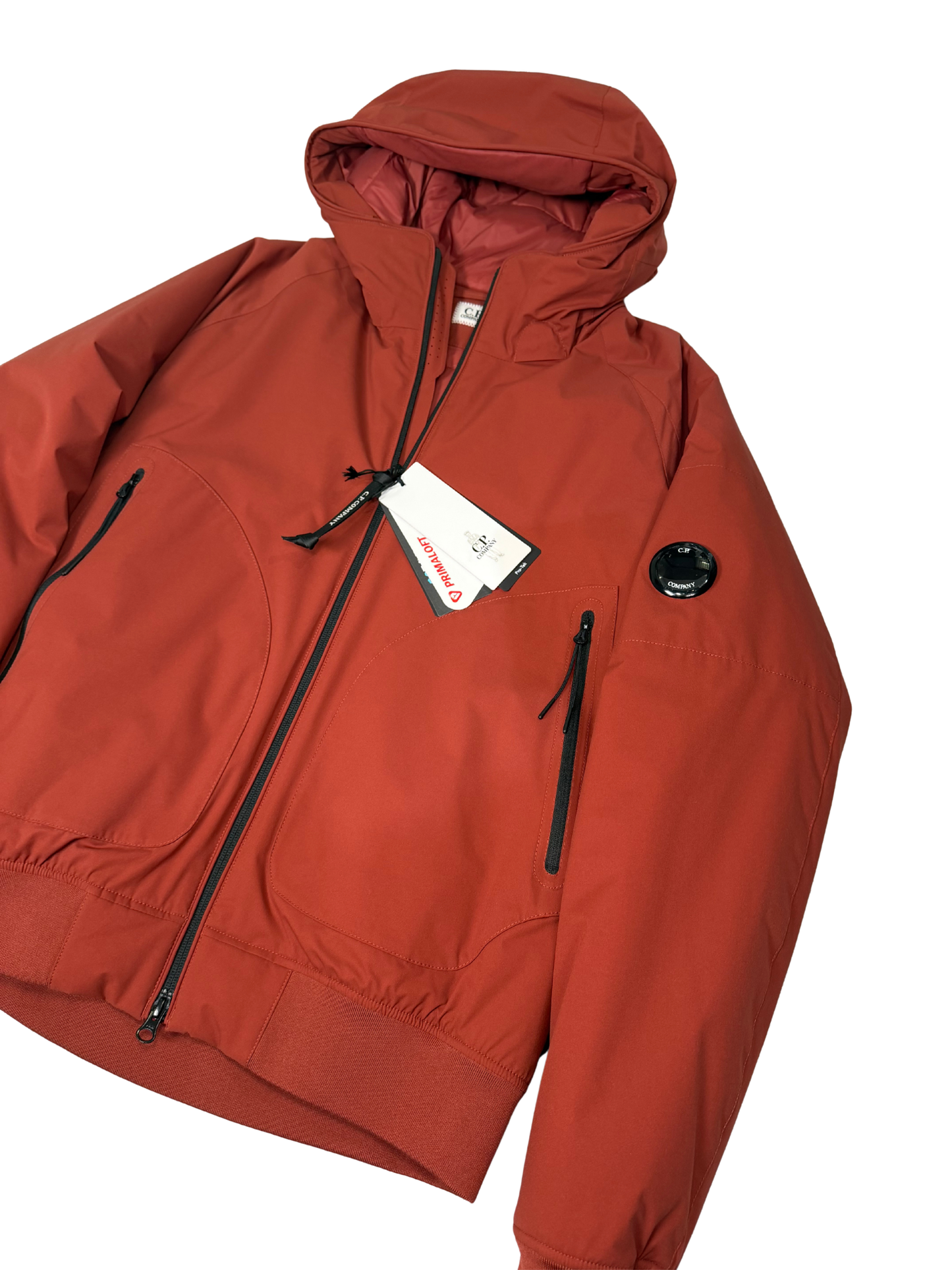 C.P Company Jacket Red Pro-Tek Primaloft Taglia 50