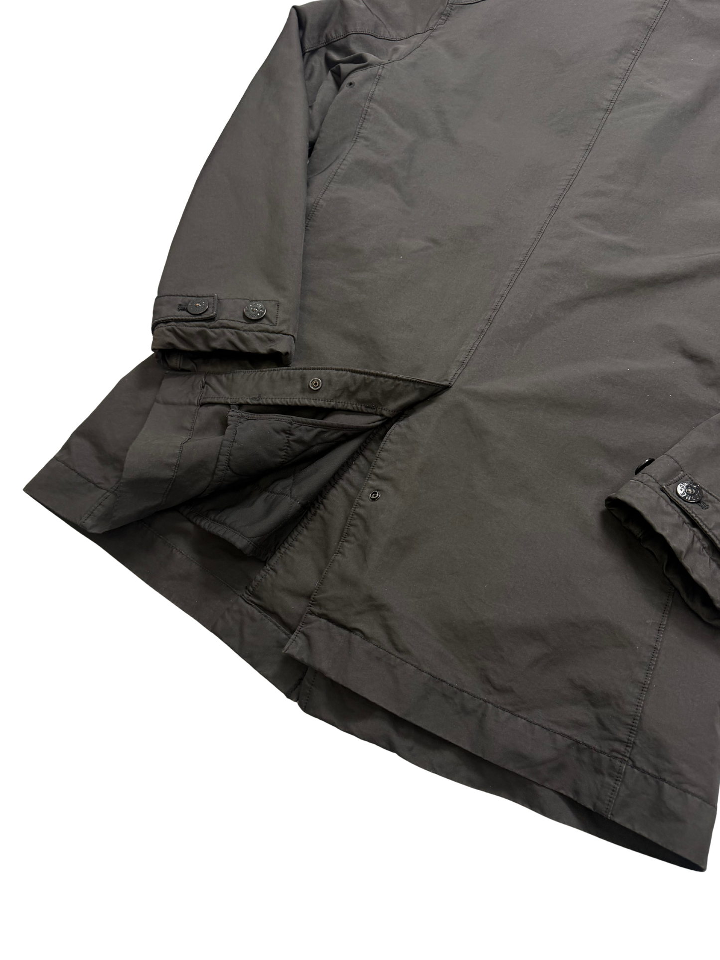 Stone Island David TC Trench Taglia L A/W 2015 Black