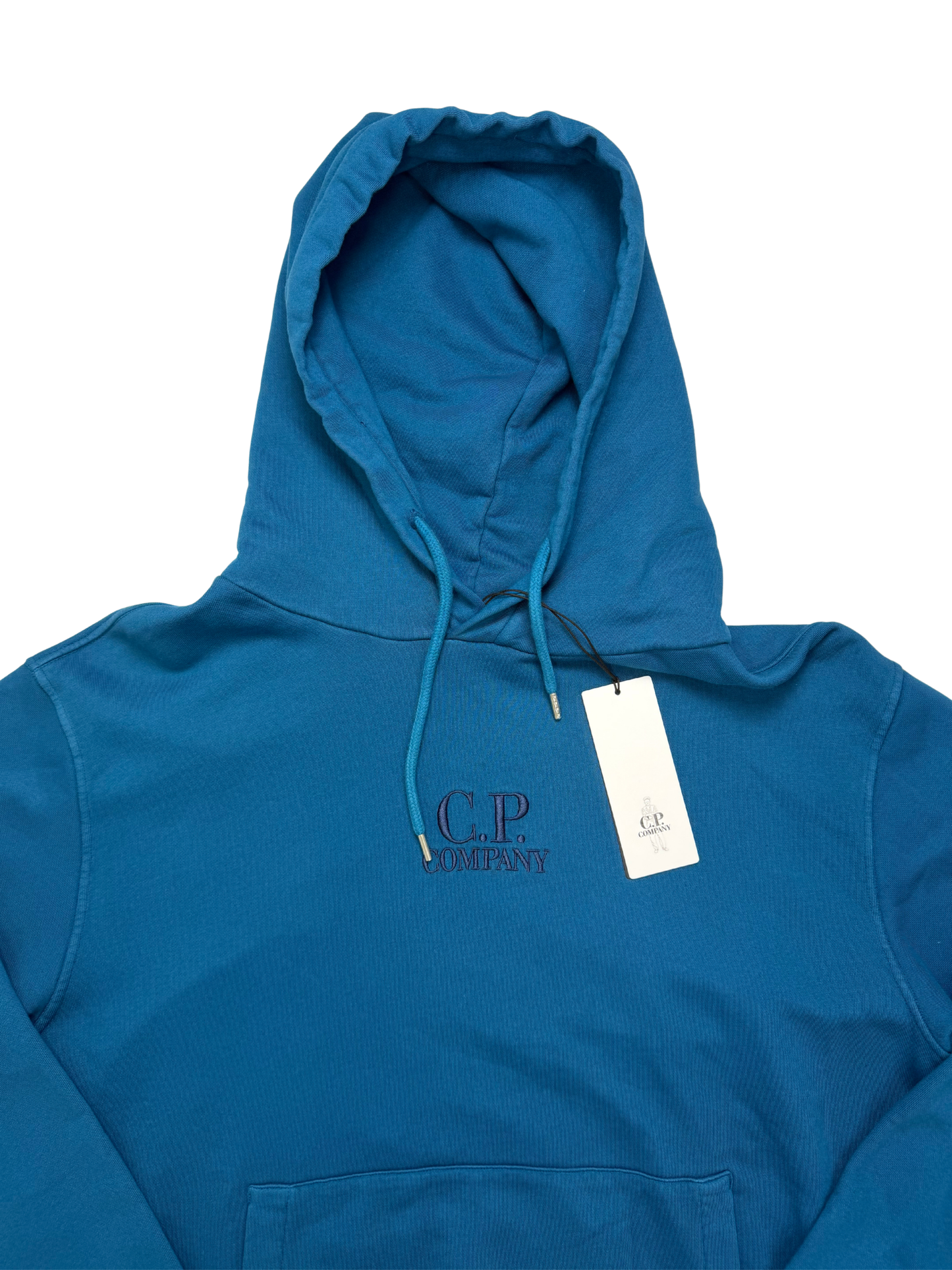 C.P.Company Felpa con Cappuccio Blu Taglia L
