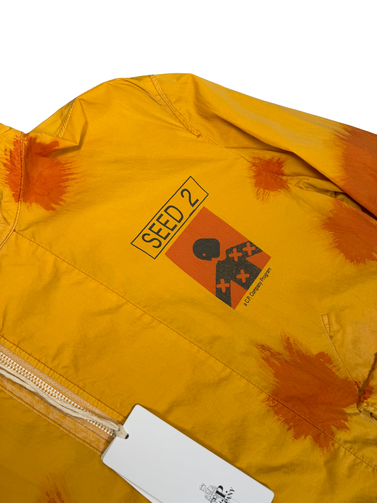 Cp Company Eco Chrome-R Seed 2 Painted Google Jacket taglia 48