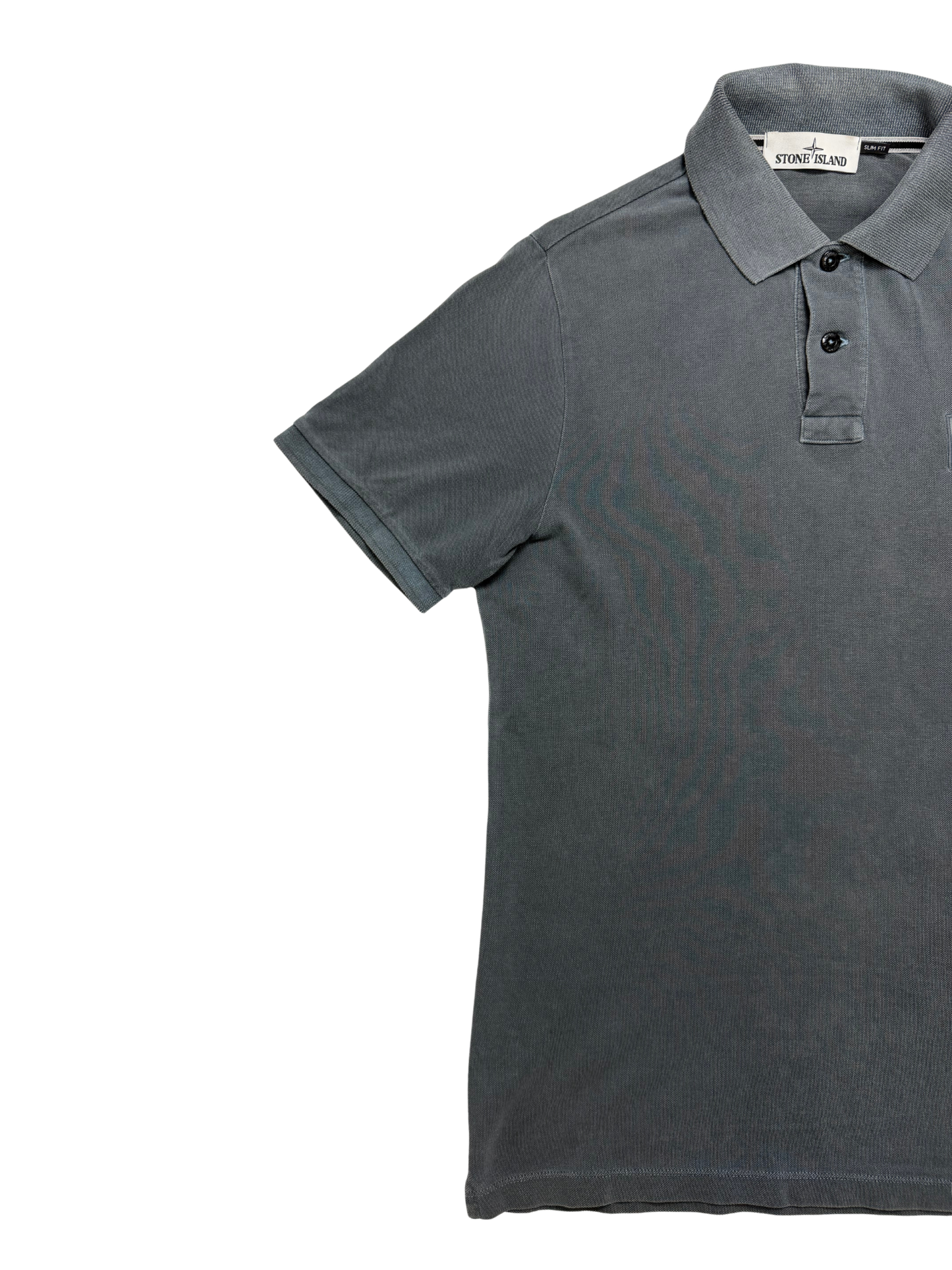 Polo Stone Island Slim Fit Taglia M grigia
