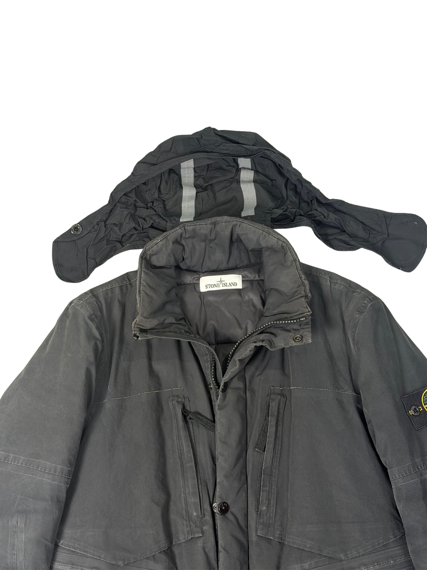 Stone Island Water Repellent Supima Cotton With Primaloft Insulation Technology Taglia M
