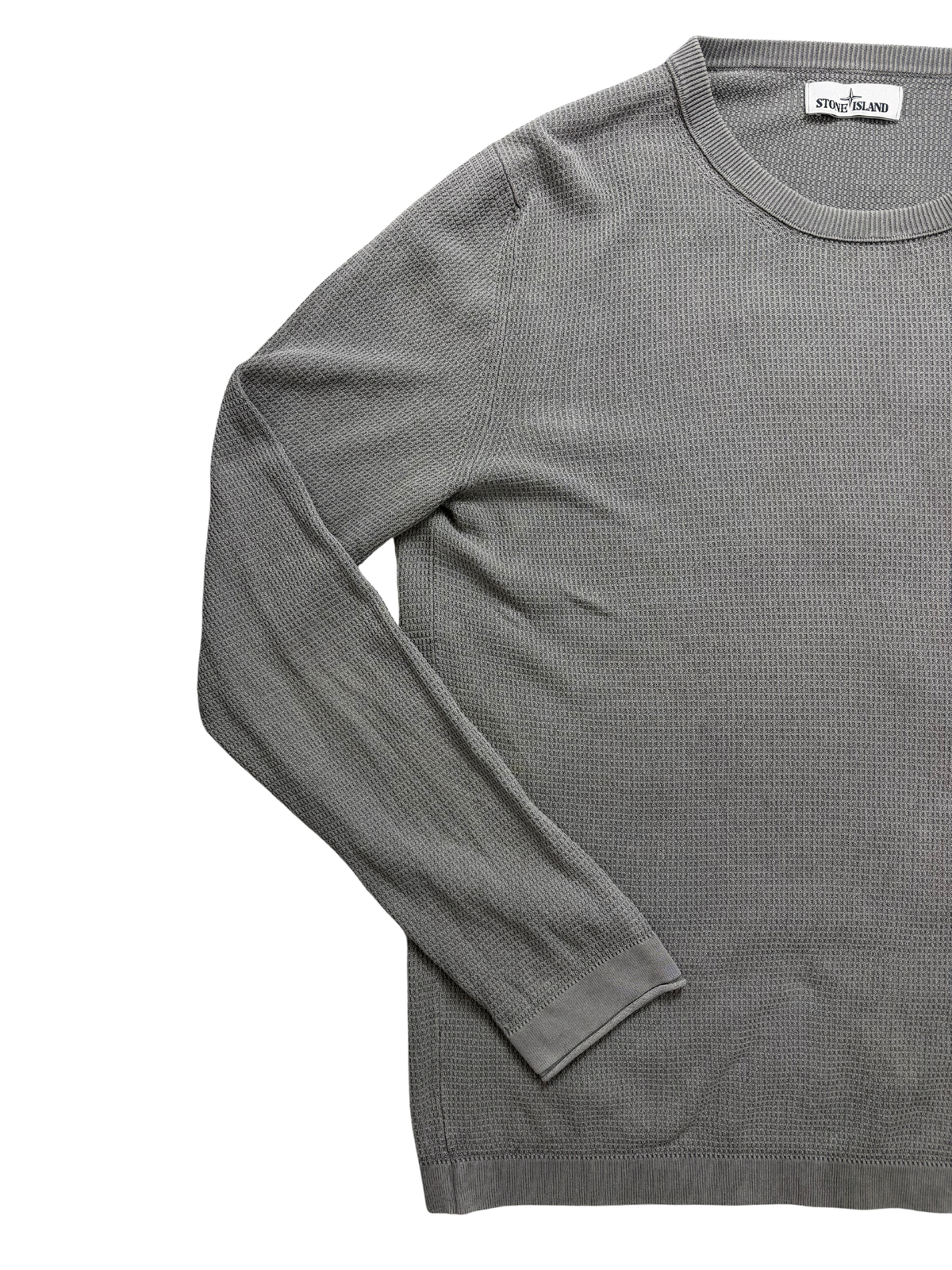 Stone Island Maglione In Cotone Girocollo Taglia XL Grey