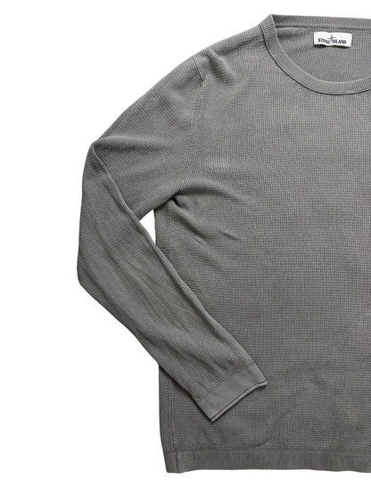 Stone Island Maglione In Cotone Girocollo Taglia XL Grey