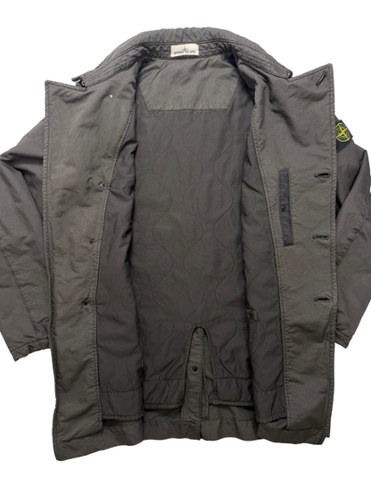 Stone Island David TC Trench Taglia L A/W 2015 Black
