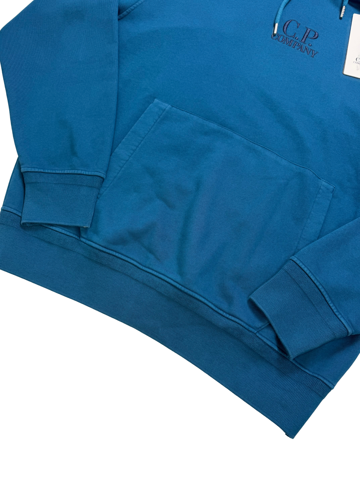 C.P.Company Felpa con Cappuccio Blu Taglia L