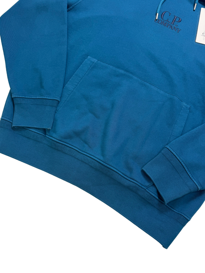 C.P.Company Felpa con Cappuccio Blu Taglia L