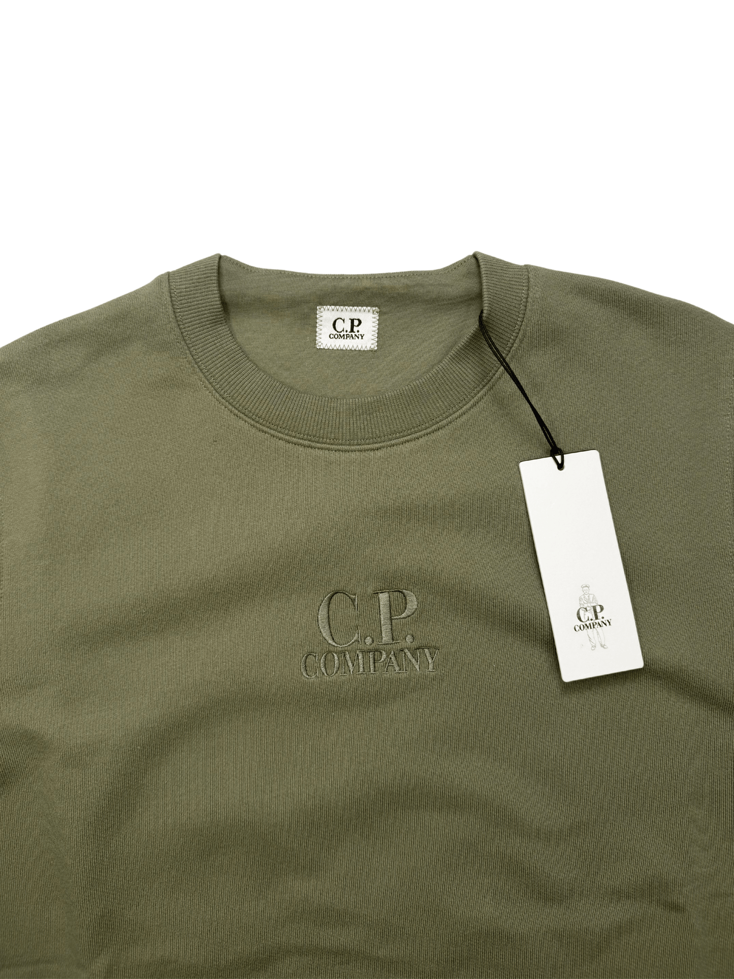 C.P.Company Felpa Girocollo Taglia S Green